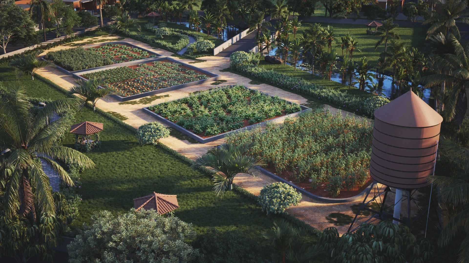 Rainwater Harvesting Garden