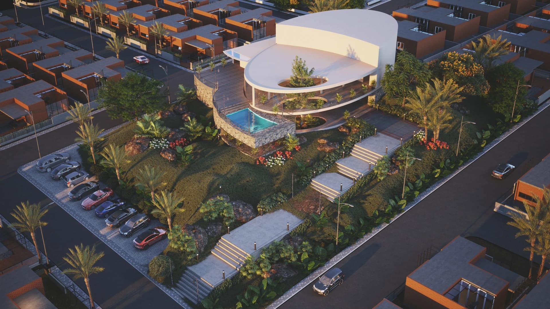 Explore Project Aerial View